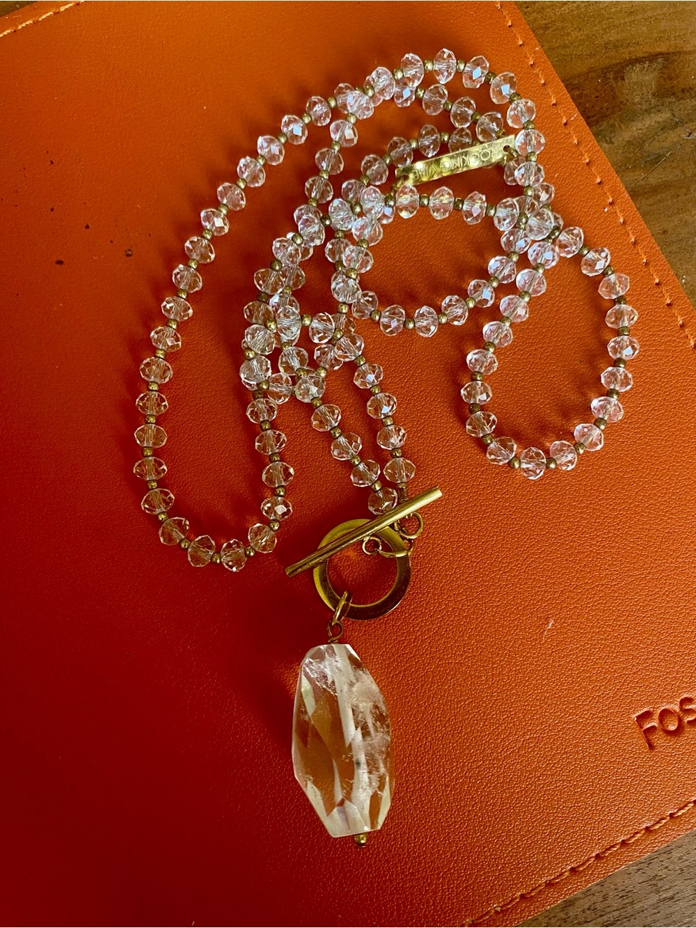 Rocking Vibe Radiant Soul Quartz Necklace